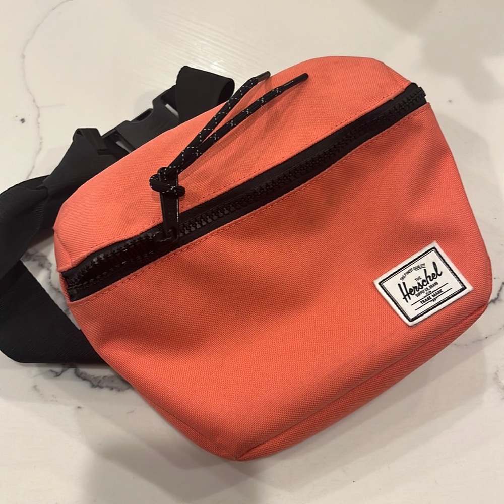 Coral Herschel Fanny Pack